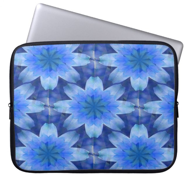 Floating Liebe en Bleu.... Laptopschutzhülle (Vorderseite)