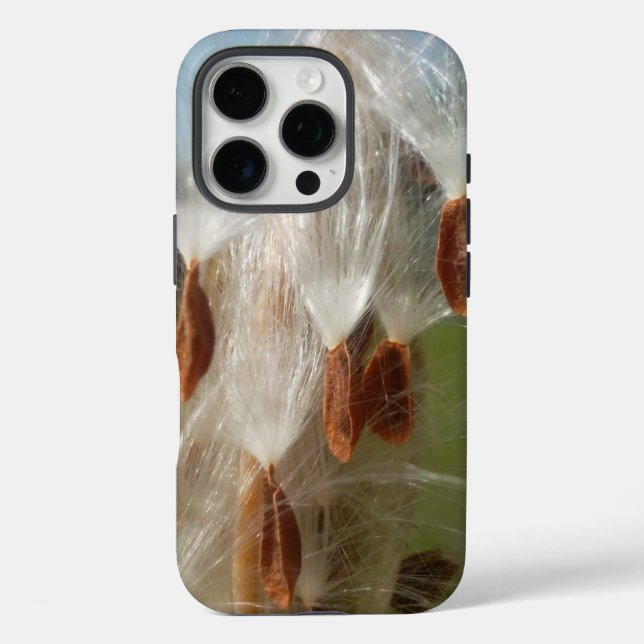 Floating Milkweed Seeds Art Print/Graphic Case-Mate iPhone Hülle (Rückseite)
