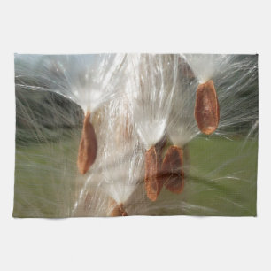 Floating Milkweed Seeds Art Print/Graphic Handtuch