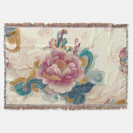 Floating Peony Decke