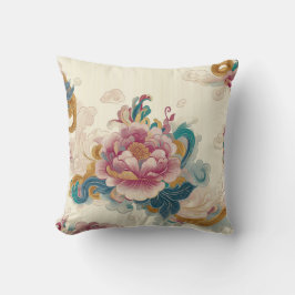 Floating Peony Kissen