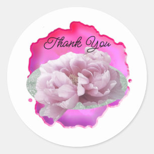 Floating Peony Sticker