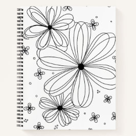 Floating Petals – Spiral Notebook  Notizbuch