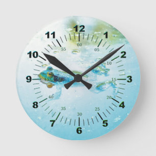Floating Runde Wanduhr