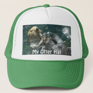 Floating Sea Otter "My Otter Hat!" Kappe