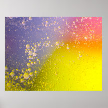Floating Soda Bubbles Farbiger Hintergrund Abstrak