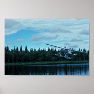 Floatplane Landung Poster
