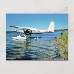 Floatplane N99798 auf Grafitsee Postkarte