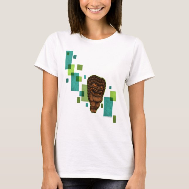 Floaty Tiki Baby - Puppe T-Shirt (Vorderseite)