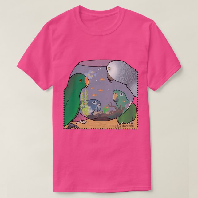 Flock and Fish Classic TShirt (Design vorne)