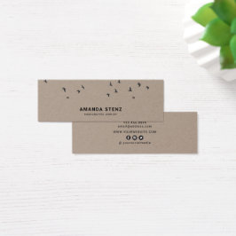 ©Flock Birds Earring Hoops Studs Display Card