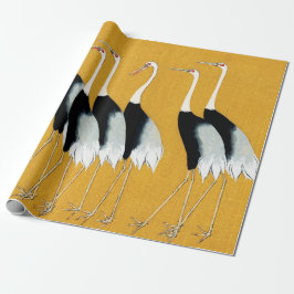 FLOCK DER JAPANISCHEN KREBS GESCHENKPAPIER