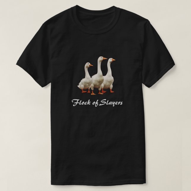 Flock des Slayers-T - Shirt (Design vorne)