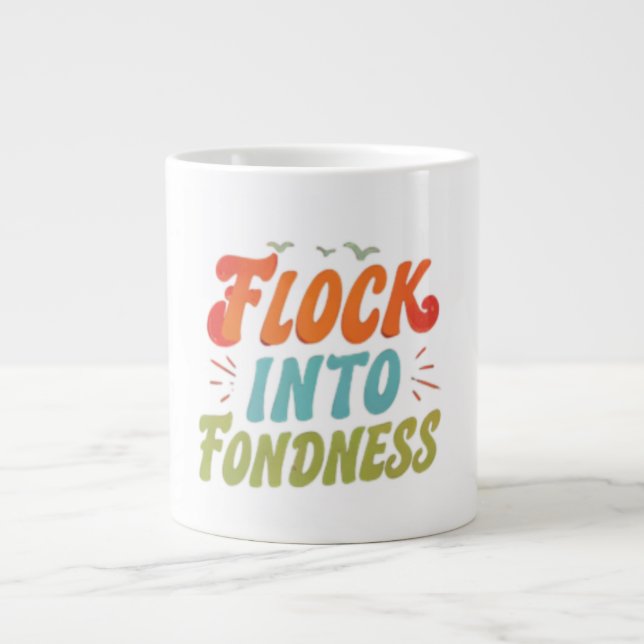 Flock in die Fondness Specialty Tasse (Vorderseite)