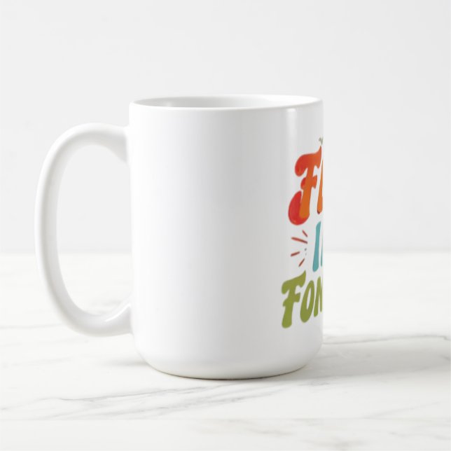 Flock in Fondness Kaffeetasse (Links)