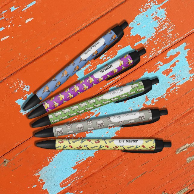 Flock von Wollweißblechen Pixel Art Muster Kugelschreiber (Von Creator hochgeladen)