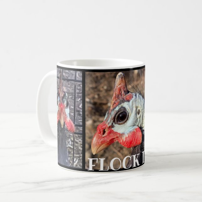 FLOCKEN SIE ES! Guinea Fossil Kaffeekochen Tasse (Vorderseite Links)