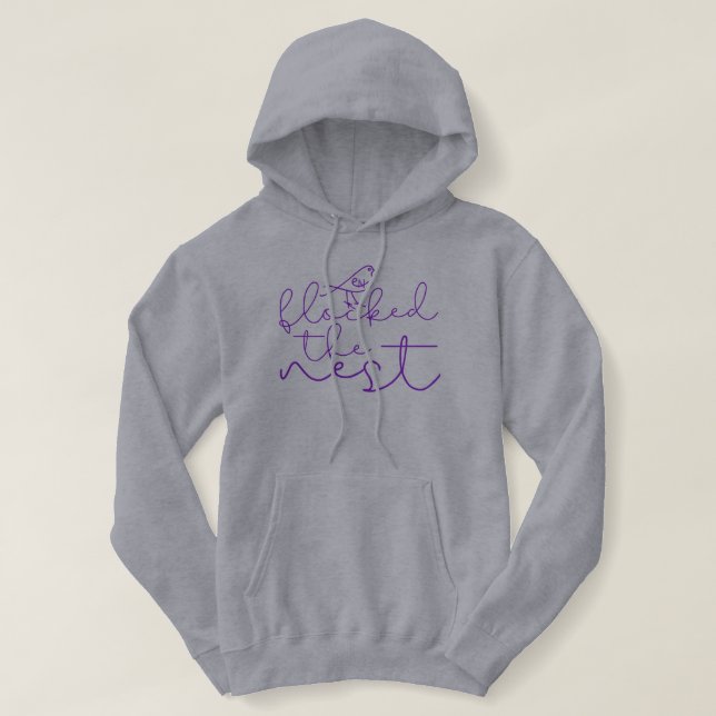 FLOCKIERT DIE NESTHOODIE HOODIE (Design vorne)