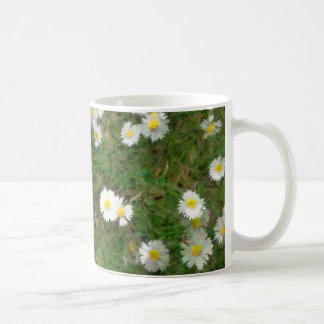 Flockige Gänseblümchen-Tasse Tasse