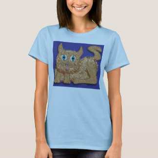 Flockige Katze T-Shirt