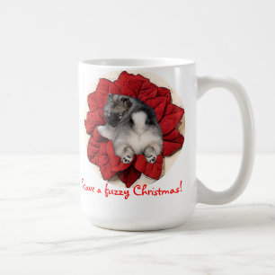 Flockige WeihnachtsTasse Tasse