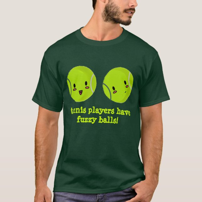 Flockiger Ball-T - Shirt (Vorderseite)