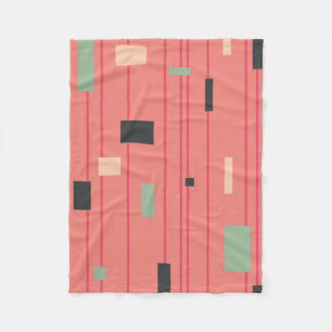 Flockiger rosa Panther Fleecedecke