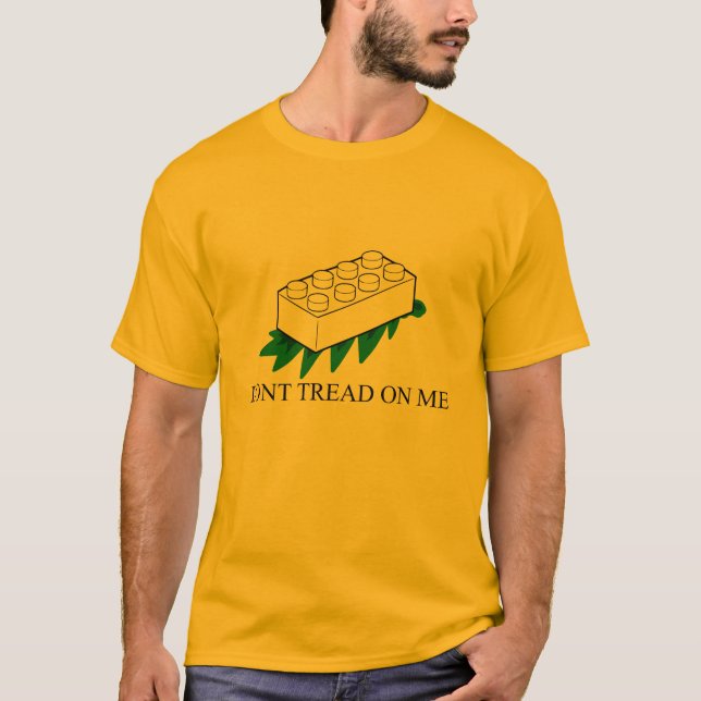 Flockiges Express® Gadsden T-Shirt (Vorderseite)