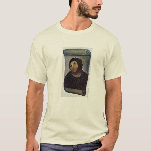 Flockiges Jesus Tier Jesus Cristo Des Borja T-Shirt (Vorderseite)