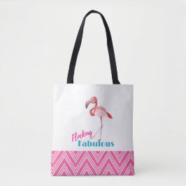 Flocking Fabulous Typografy w/Pink Flamingo