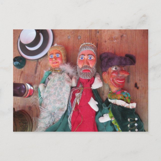 Flohmarkt Postkarte (Vorderseite)