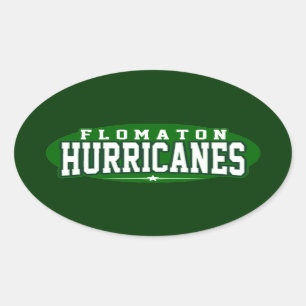 Flomaton Highschool; Hurrikane Ovaler Aufkleber