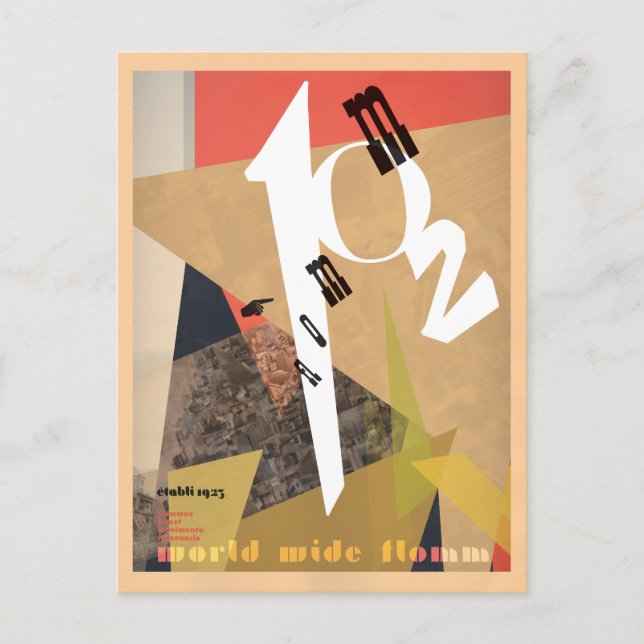 FLOMM102 ANNIVERsary Feiertagspostkarte (Vorderseite)