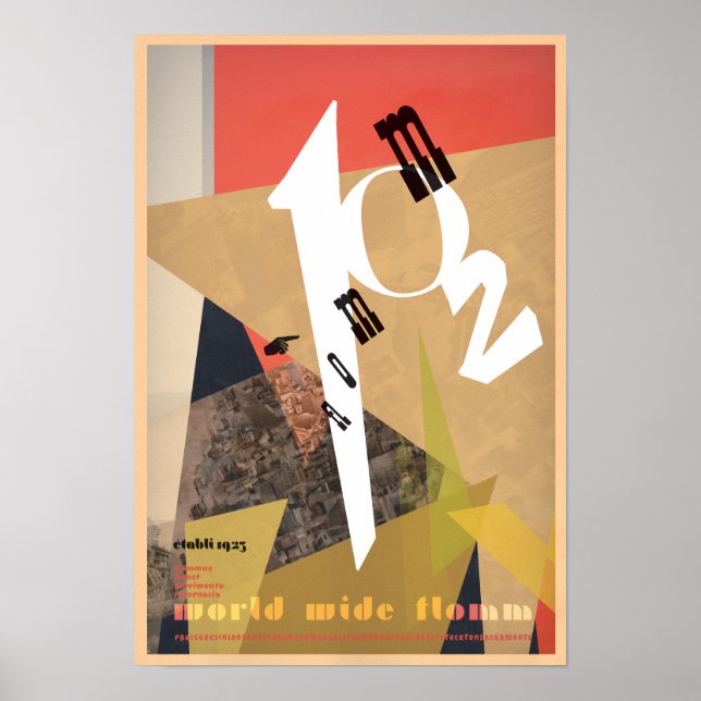 FLOMM102 Jubiläumsplakat Poster (Vorne)