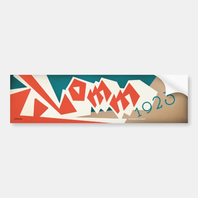 FLOMM 1923 AUTOAUFKLEBER (Vorne)