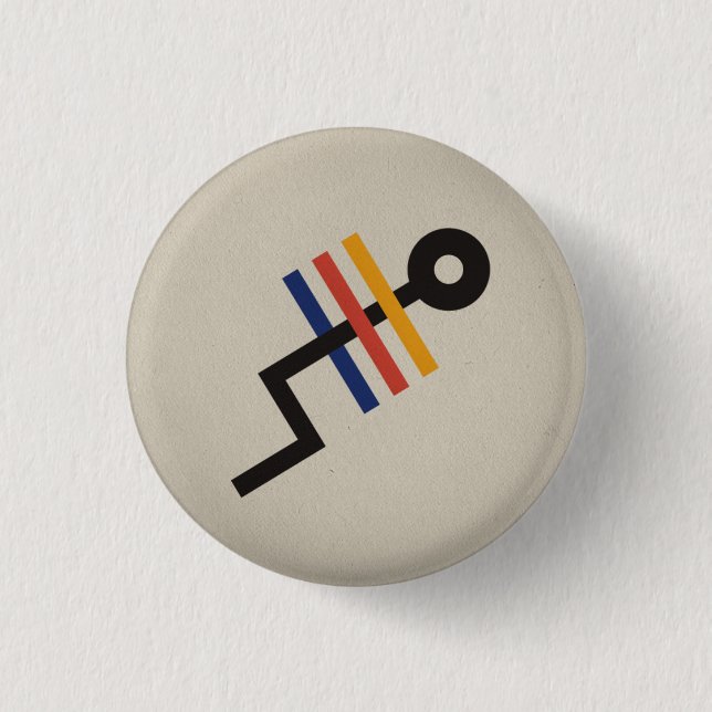 FLomm Helder: TRÊS! Button (Vorderseite)