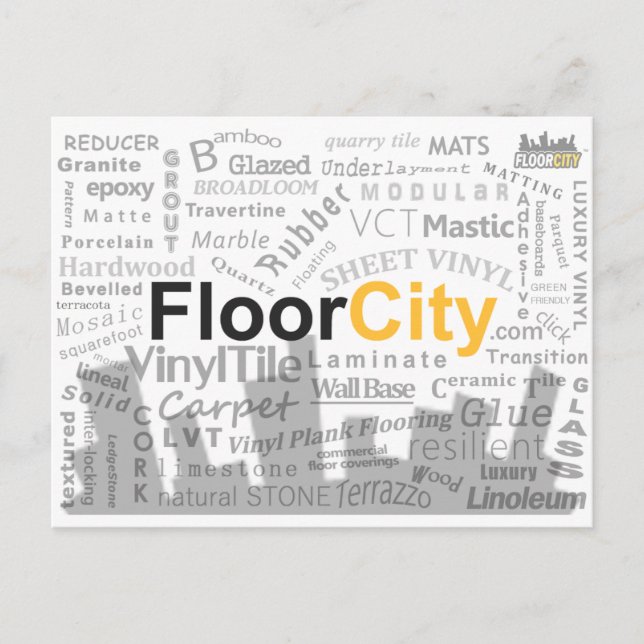 Floor City Postcard Postkarte (Vorderseite)