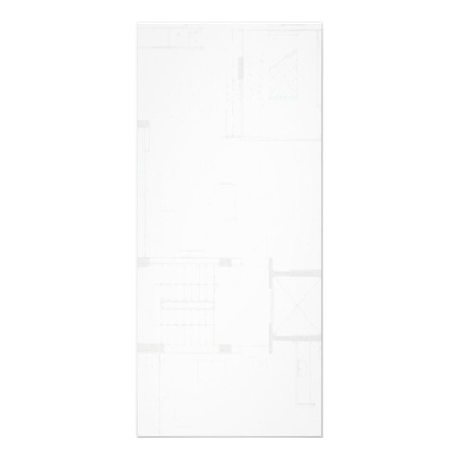 Floor Plan Rack Card Werbekarte (Vorne)