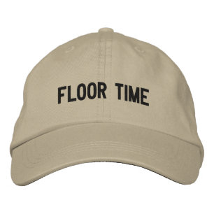 "Floor Time" Bestickte Baseballkappe