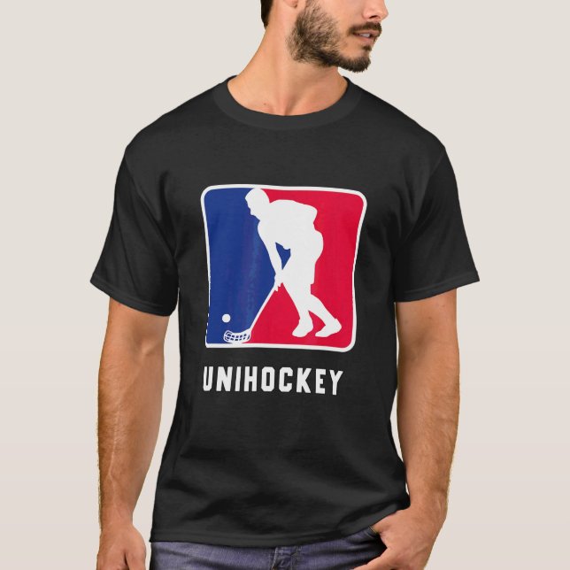 Floorball Hockey Salibandy Innebandy T-Shirt (Vorderseite)