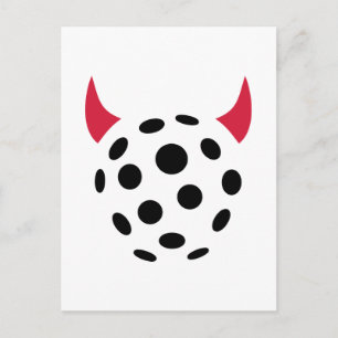 Floorball-Teufel Postkarte