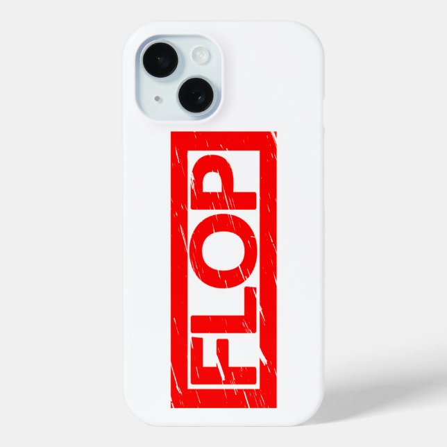 Flop-Briefmarke Case-Mate iPhone Hülle (Rückseite)