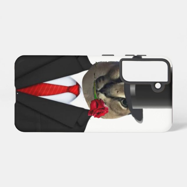 Floppa Fino Samsung Galaxy Hülle (Rückseite (Horizontal))