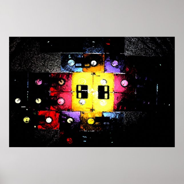 Floppy Mosaik Poster (Vorne)