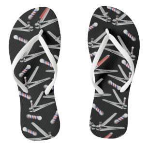 Flops-Barberstil spiegeln Flip Flops