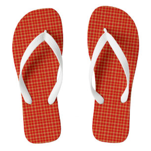 Flops kippen/Kariert Flip Flops