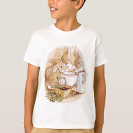 Flopsy, Mopsy und Waldkaninchen hatten ein gutes T-Shirt