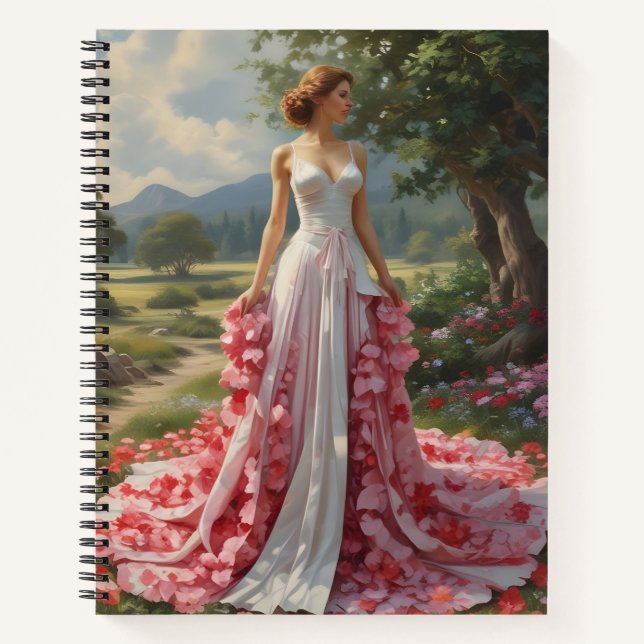 Flor de la Vida Notizbuch (Vorderseite)