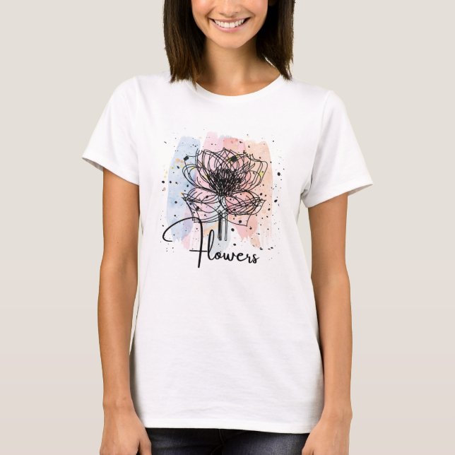 Flor multi T-Shirt (Vorderseite)