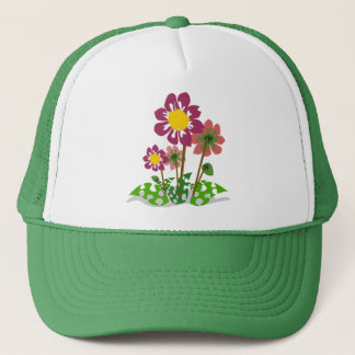 Flor solar truckerkappe